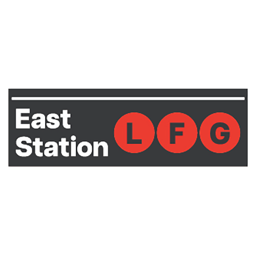 East Subway Sign