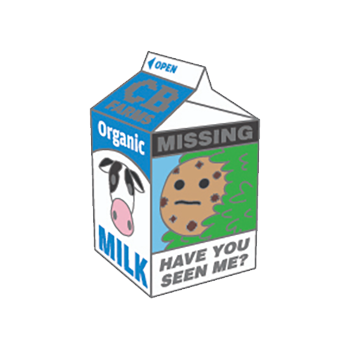 Milk Carton Cookie